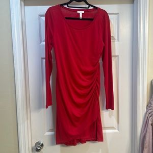 Leith Ruched Dress size L
